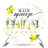 Sie Gefunden Ihr Hauptsächlich Squeere Braut Dusche Kreis Hintergrund